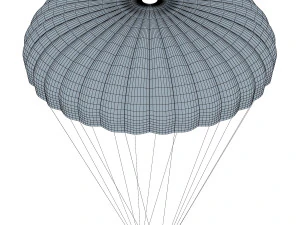 parachute Modèle 3D