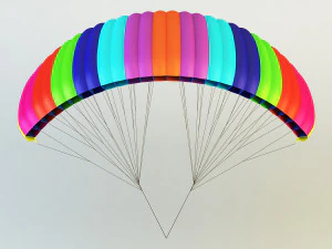 paraglider v 1 3D Model