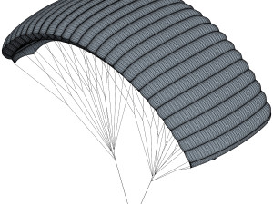 paraglider v 1 Model 3D