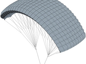 paraglider v 1 Model 3D