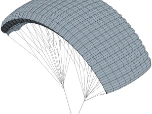 paraglider v 1 3D Model