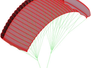 paraglider v 1 Model 3D