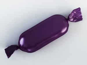 candy wrapper v 2 Modello 3D