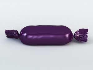 candy wrapper v 2 Modello 3D