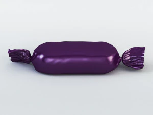 candy wrapper v 2 3D Model