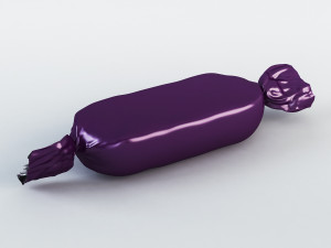candy wrapper v 2 Modello 3D