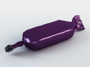 candy wrapper v 2 Modello 3D