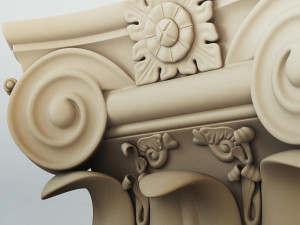 column capital 3D Model