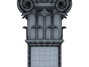 column capital 3D Model