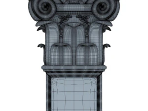 column capital 3D Model