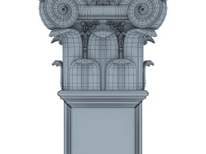 column capital 3D Model
