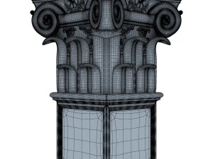 column capital 3D Model