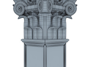 column capital 3D Model