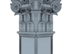 column capital 3D Model
