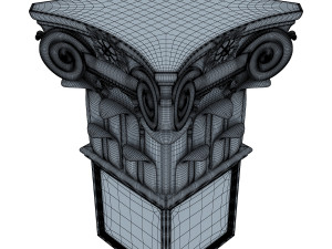column capital 3D Model