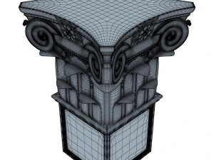 column capital 3D Model