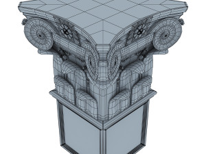 column capital 3D Model