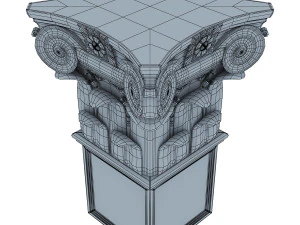 column capital 3D Model
