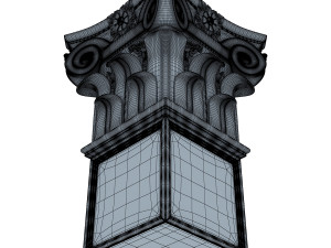 column capital 3D Model
