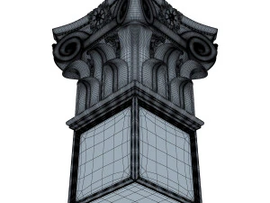 column capital 3D Model