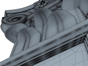 column capital 3D Model