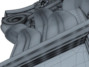 column capital 3D Model