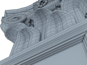 column capital 3D Model