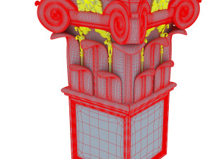 column capital 3D Model