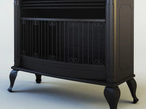 mirage fireplace 3D Model