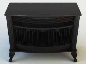 mirage fireplace 3D मॉडल