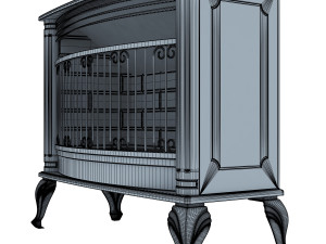 mirage fireplace 3D मॉडल