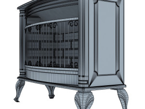mirage fireplace 3D मॉडल