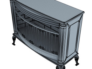 mirage fireplace 3D मॉडल