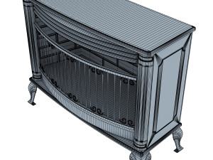 mirage fireplace 3D मॉडल