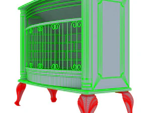 mirage fireplace 3D Model