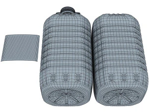 oil bottle 5 liter 3D Model