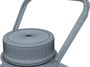 oil bottle 5 liter 3D Model