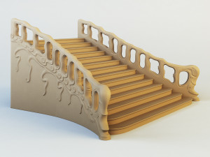 stairs Model 3D