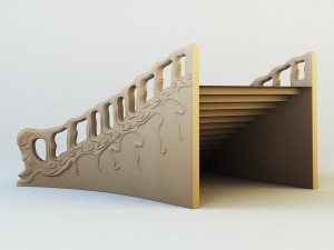 stairs Model 3D