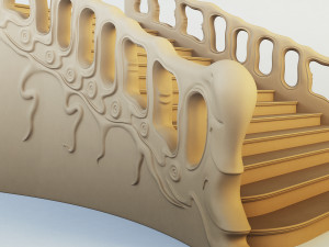 stairs Model 3D