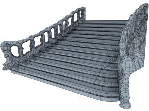 stairs Model 3D