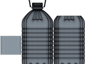water bottle 5 liter 3D Model