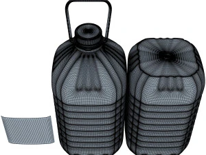 water bottle 5 liter 3D Model