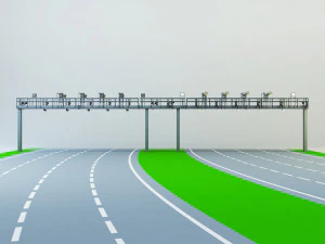 multi lane free flow mlff 3D Model