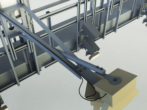 multi lane free flow mlff Model 3D