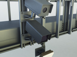multi lane free flow mlff Model 3D