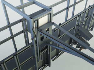 multi lane free flow mlff Model 3D