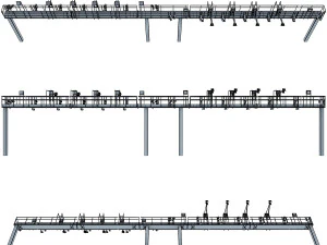 multi lane free flow mlff 3D Model