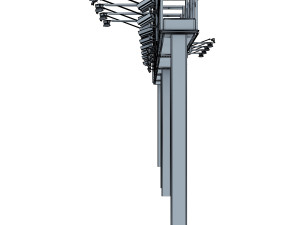 multi lane free flow mlff Model 3D