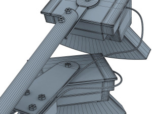 multi lane free flow mlff Model 3D